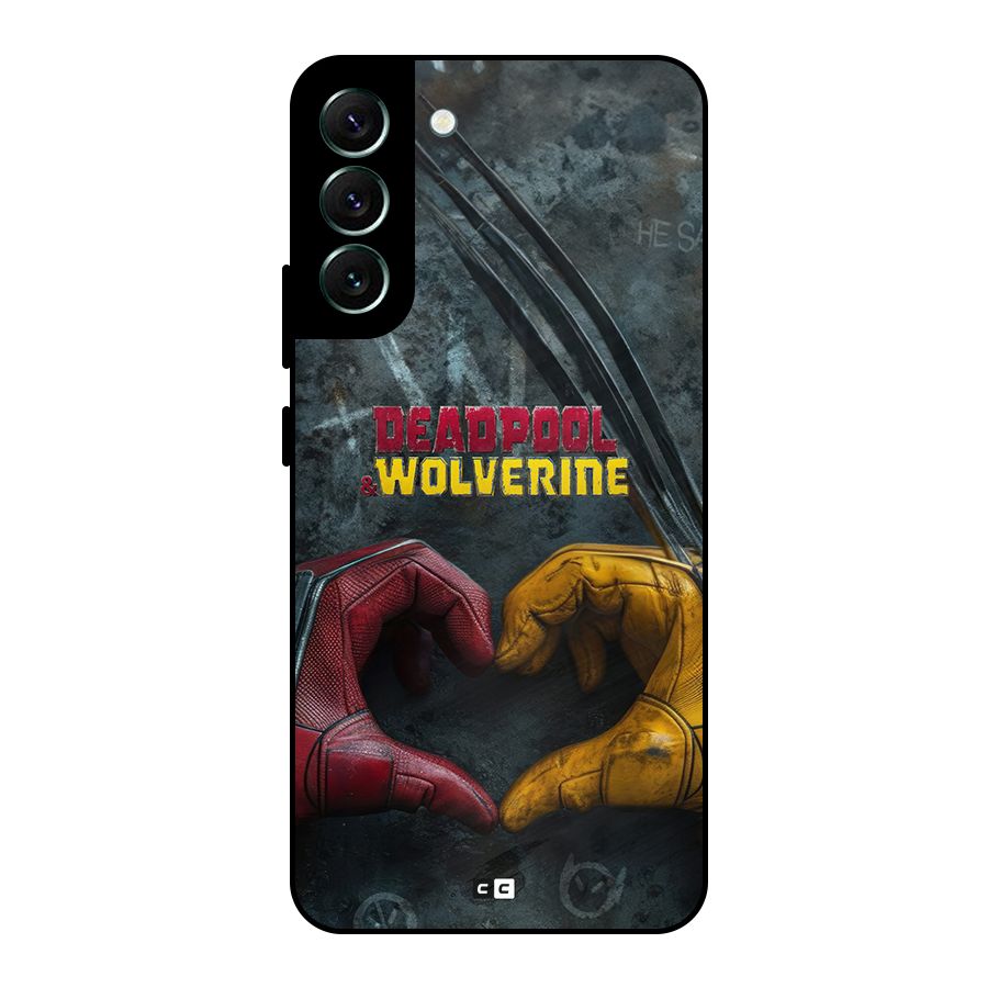 Wade Love Logan Metal Back Case for Galaxy S22 Plus 5G