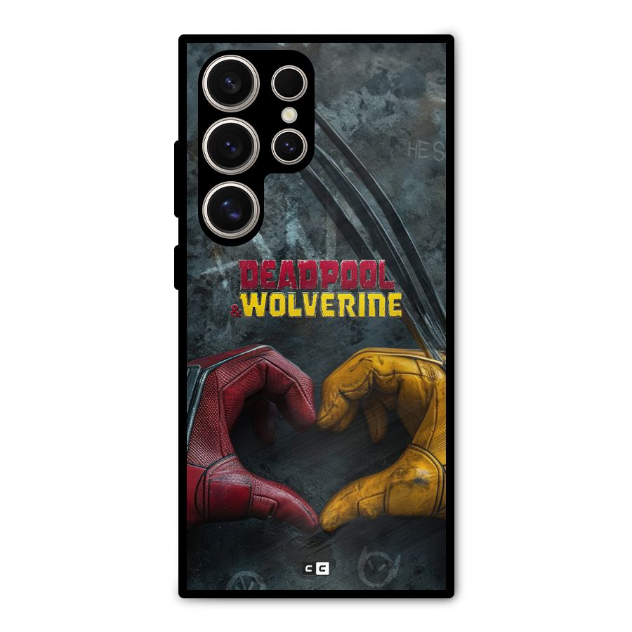 Wade Love Logan Metal Back Case for Galaxy S24 Ultra