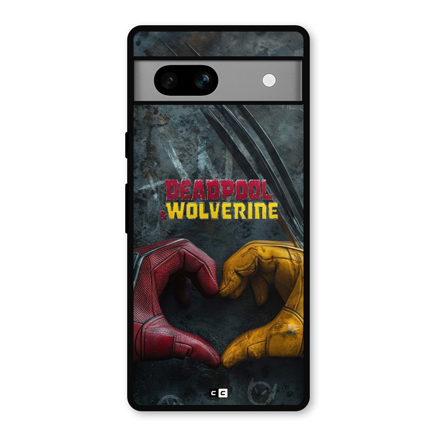 Wade Love Logan Metal Back Case for Google Pixel 7a