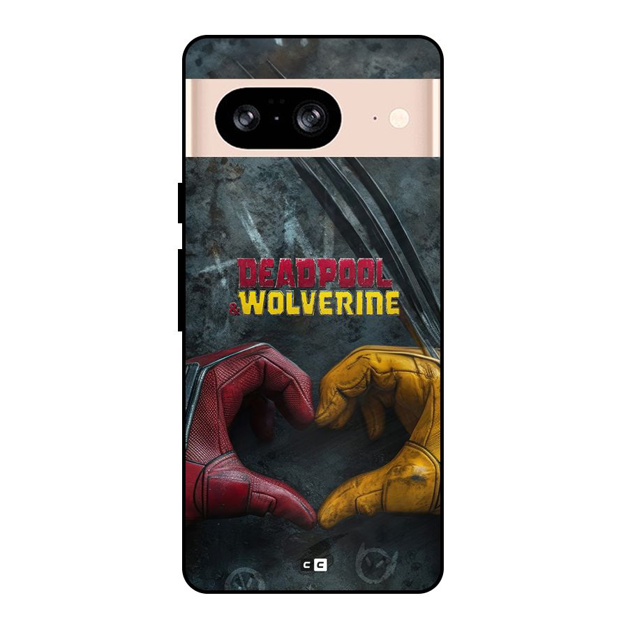 Wade Love Logan Metal Back Case for Google Pixel 8