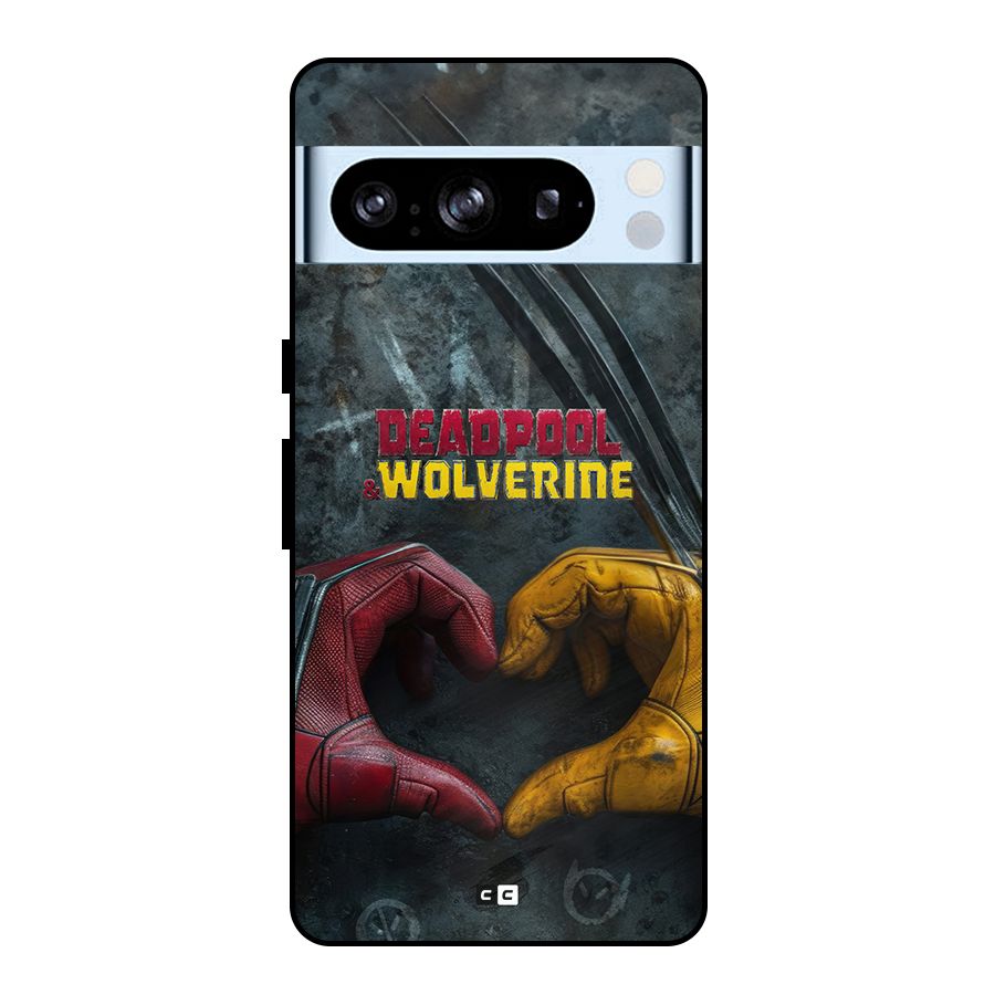 Wade Love Logan Metal Back Case for Google Pixel 8 Pro