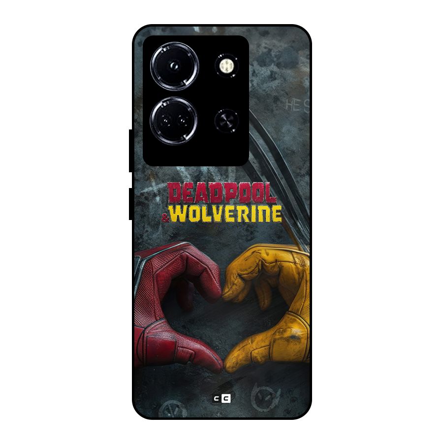 Wade Love Logan Metal Back Case for Infinix Note 30 5G