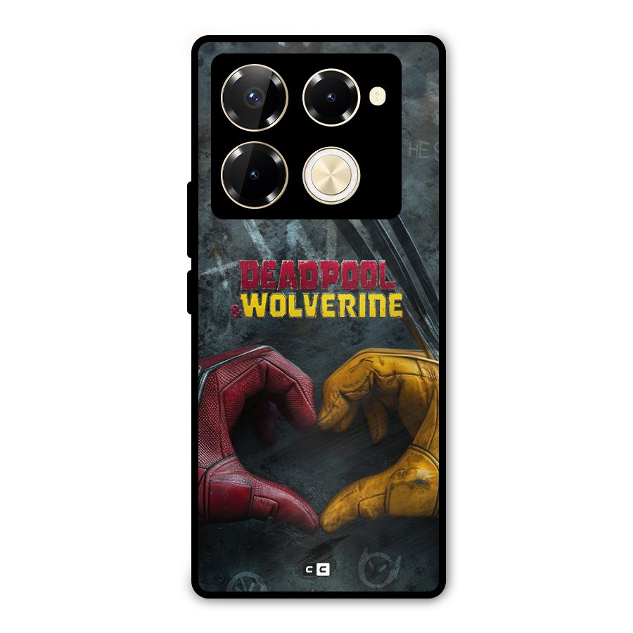 Wade Love Logan Metal Back Case for Infinix Note 40 Pro