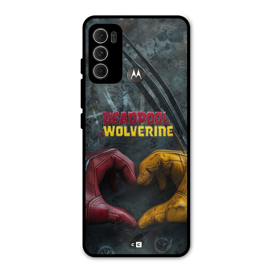 Wade Love Logan Metal Back Case for Moto G60