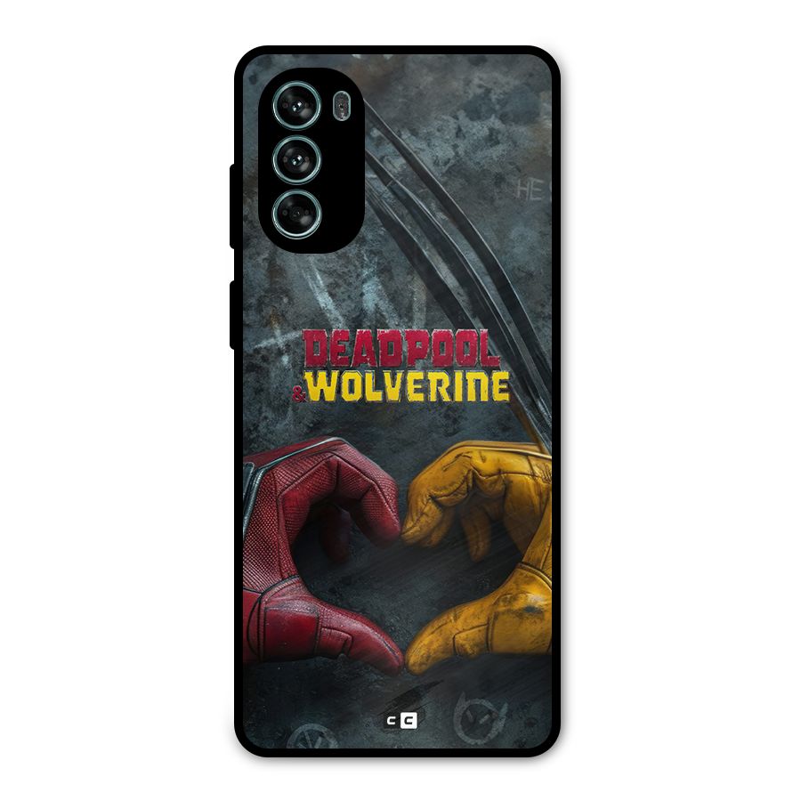 Wade Love Logan Metal Back Case for Moto G62