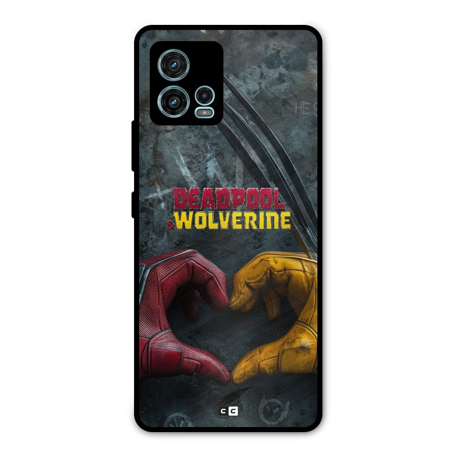 Wade Love Logan Metal Back Case for Moto G72