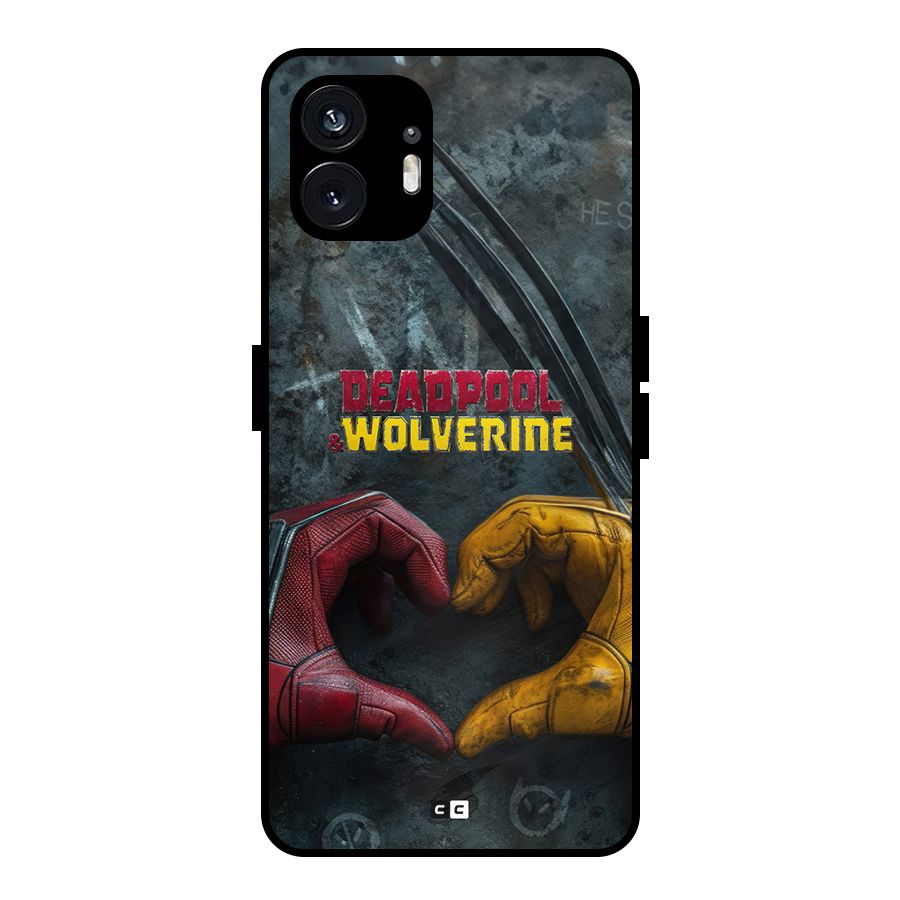 Wade Love Logan Metal Back Case for Nothing Phone 2