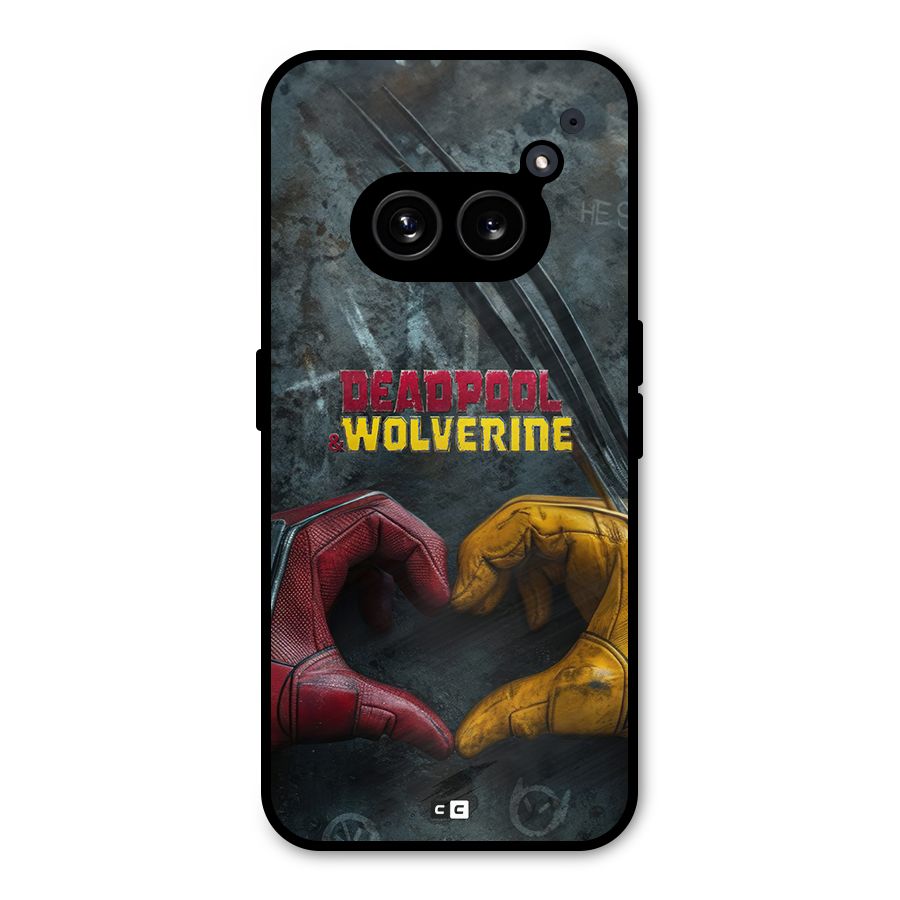 Wade Love Logan Metal Back Case for Nothing Phone 2a