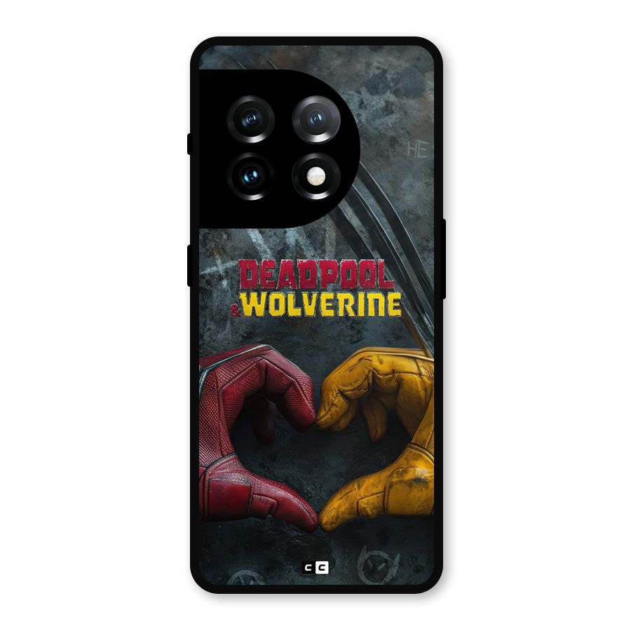 Wade Love Logan Metal Back Case for OnePlus 11