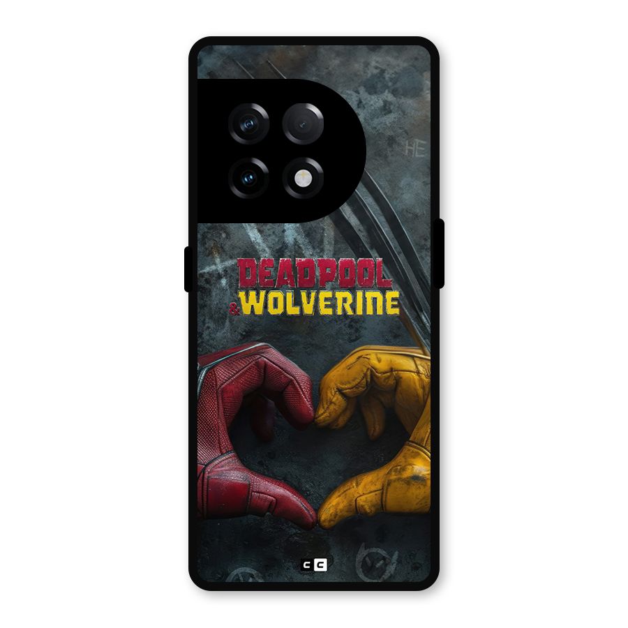 Wade Love Logan Metal Back Case for OnePlus 11R