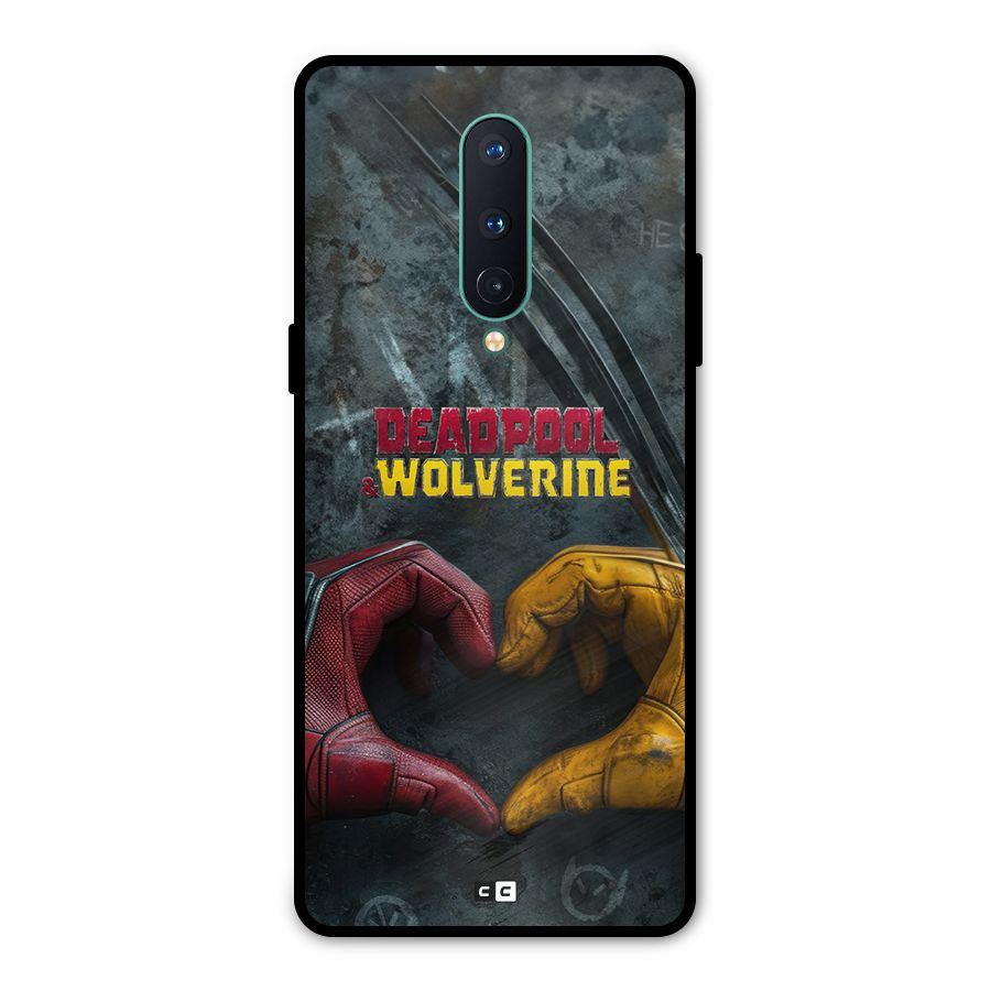 Wade Love Logan Metal Back Case for OnePlus 8