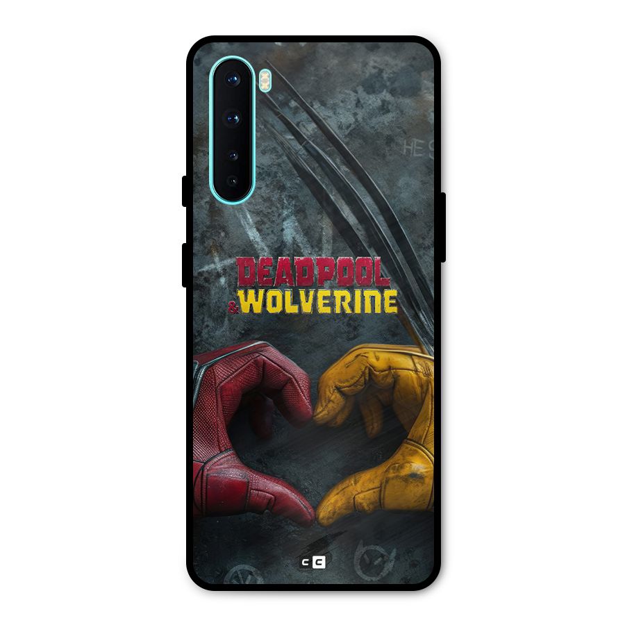 Wade Love Logan Metal Back Case for OnePlus Nord