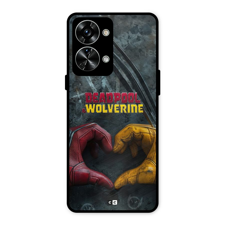 Wade Love Logan Metal Back Case for OnePlus Nord 2T