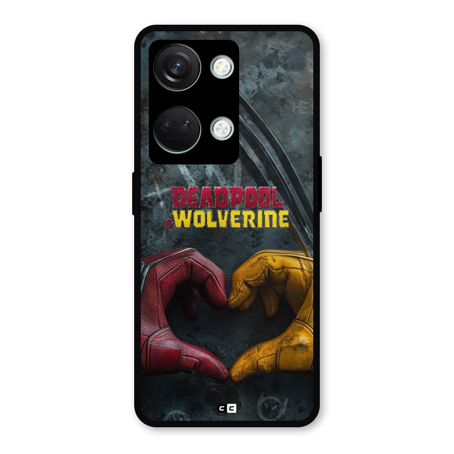 Wade Love Logan Metal Back Case for OnePlus Nord 3