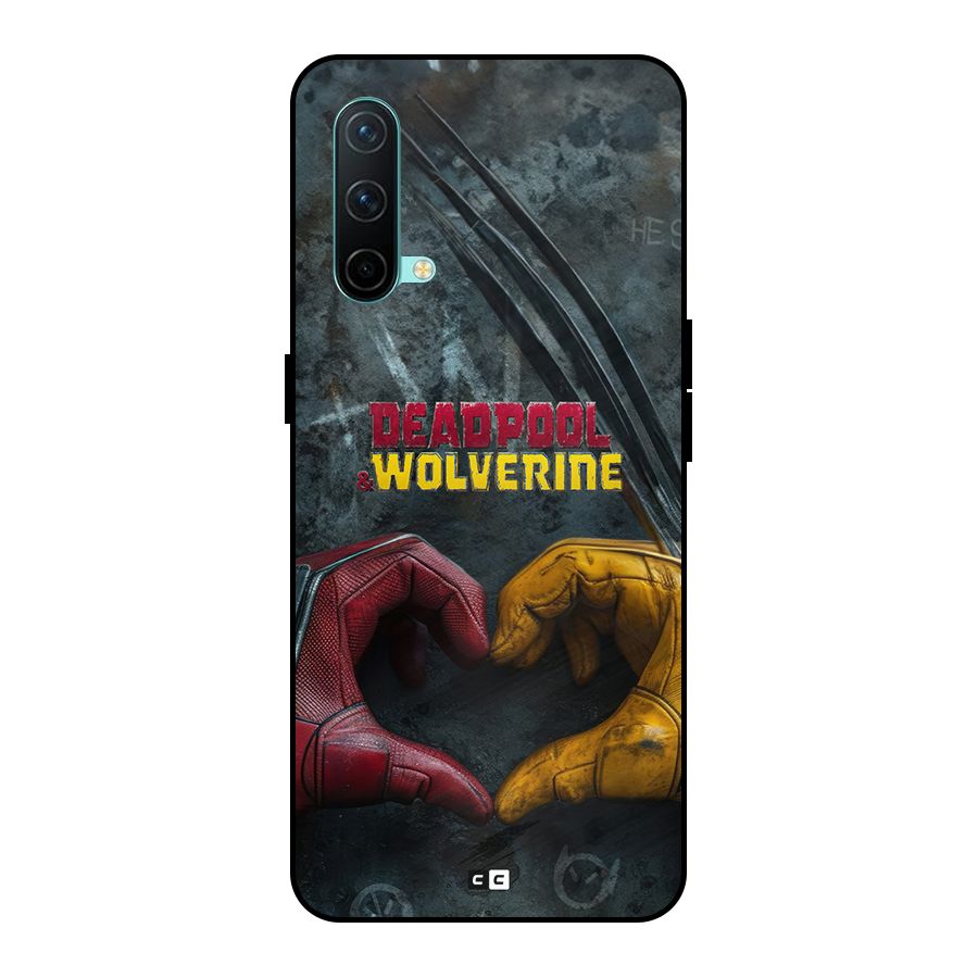 Wade Love Logan Metal Back Case for OnePlus Nord CE 5G