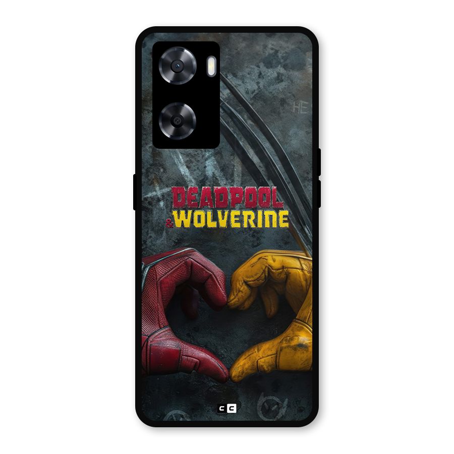 Wade Love Logan Metal Back Case for OnePlus Nord N20 SE