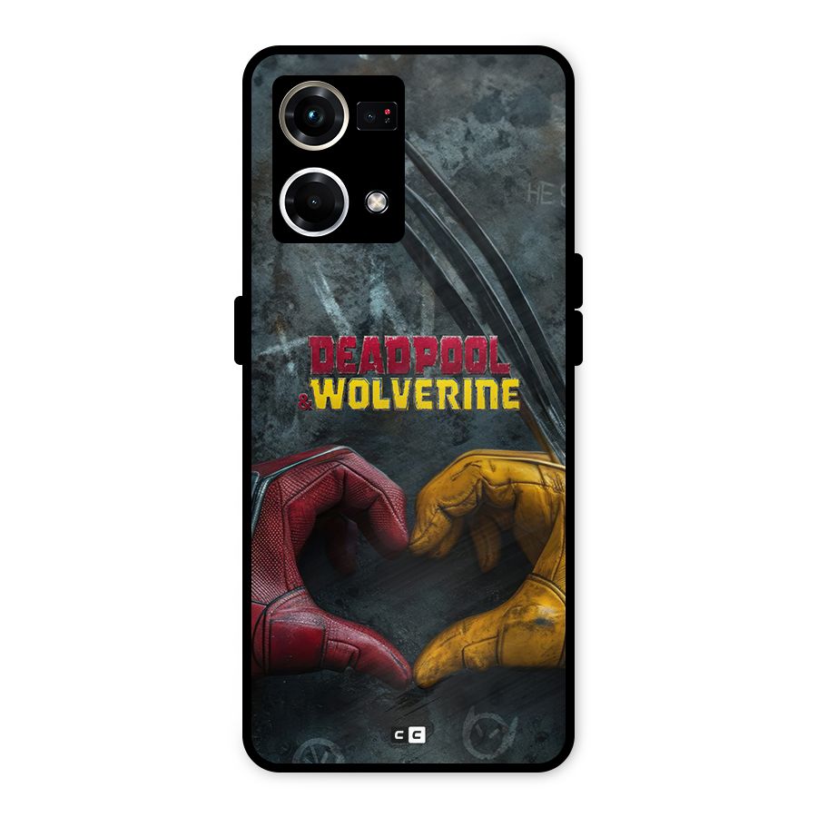 Wade Love Logan Metal Back Case for Oppo F21s Pro 4G