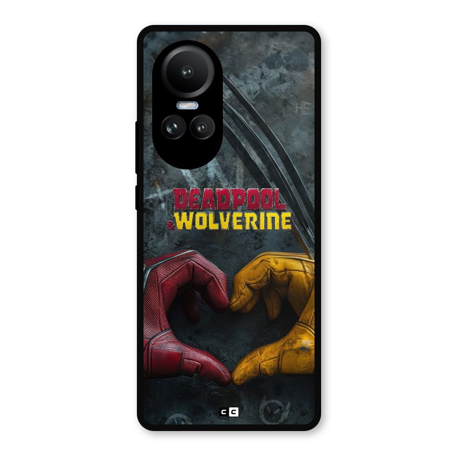 Wade Love Logan Metal Back Case for Oppo Reno10