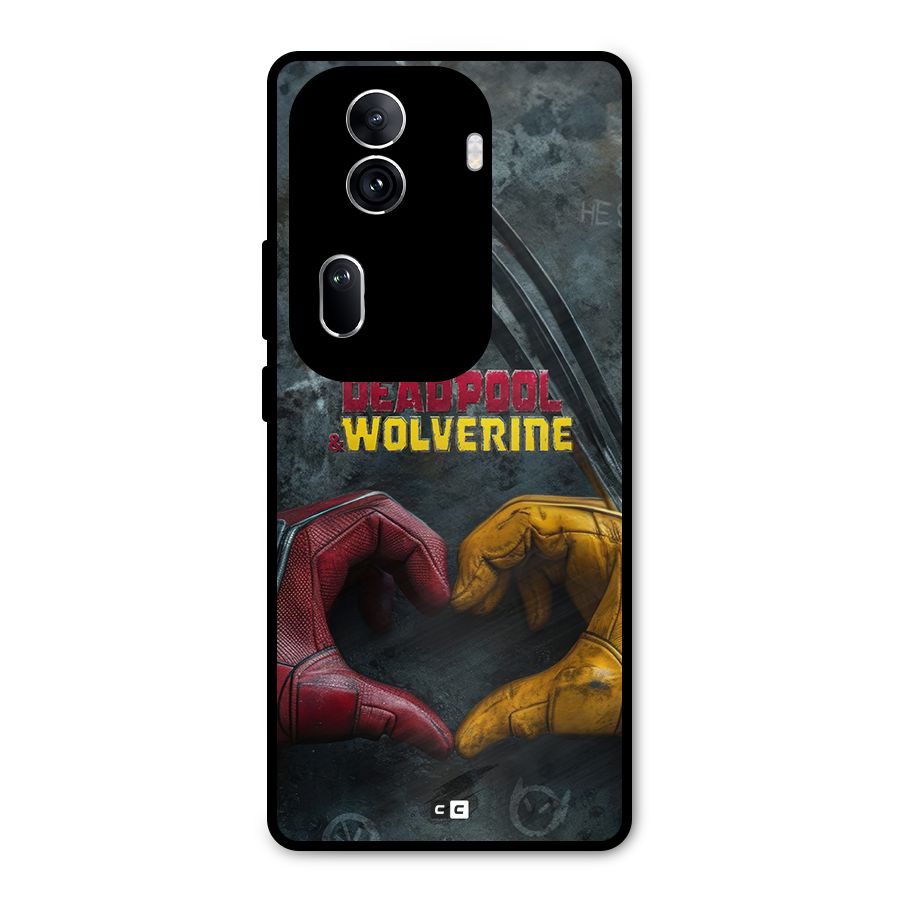 Wade Love Logan Metal Back Case for Oppo Reno11 Pro 5G