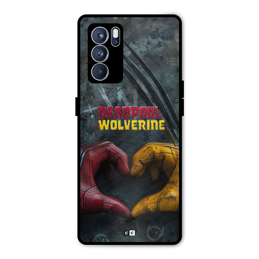 Wade Love Logan Metal Back Case for Oppo Reno6 Pro 5G