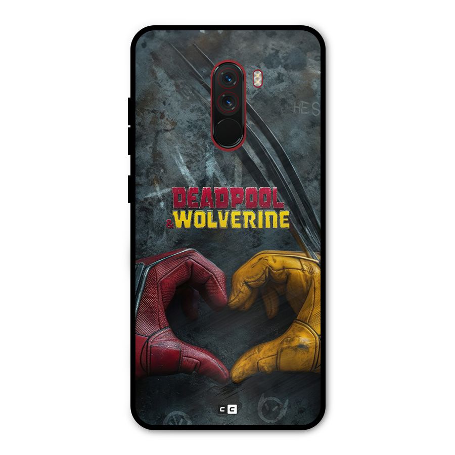Wade Love Logan Metal Back Case for Poco F1