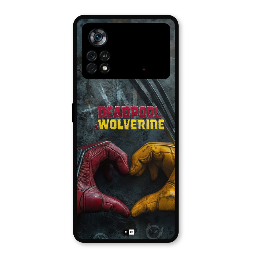 Wade Love Logan Metal Back Case for Poco X4 Pro 5G