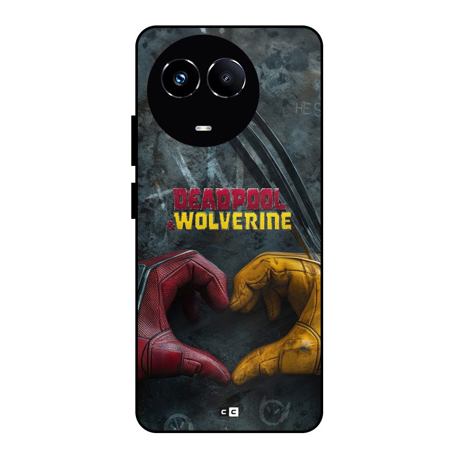 Wade Love Logan Metal Back Case for Realme 11 5G