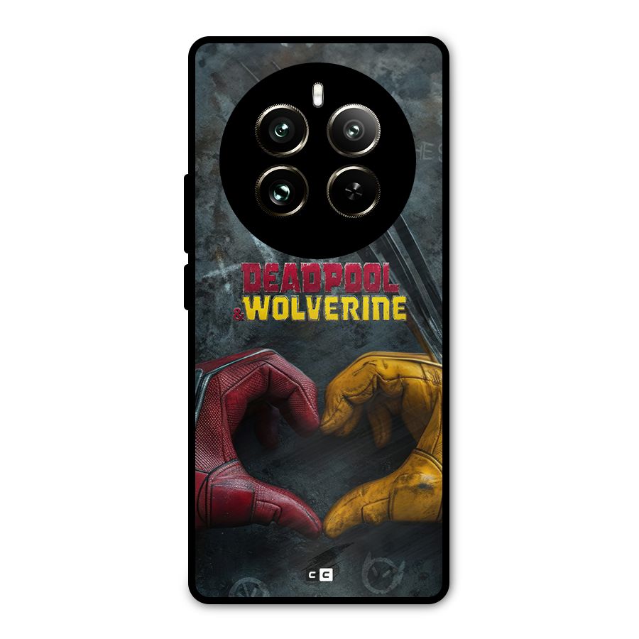 Wade Love Logan Metal Back Case for Realme 12 Pro