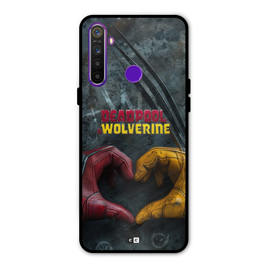 Wade Love Logan Metal Back Case for Realme 5