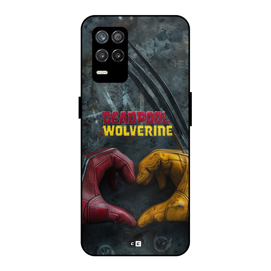 Wade Love Logan Metal Back Case for Realme 8 5G