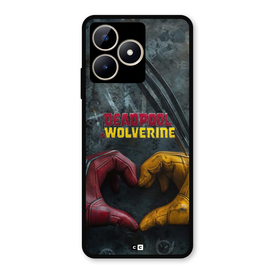 Wade Love Logan Metal Back Case for Realme C53