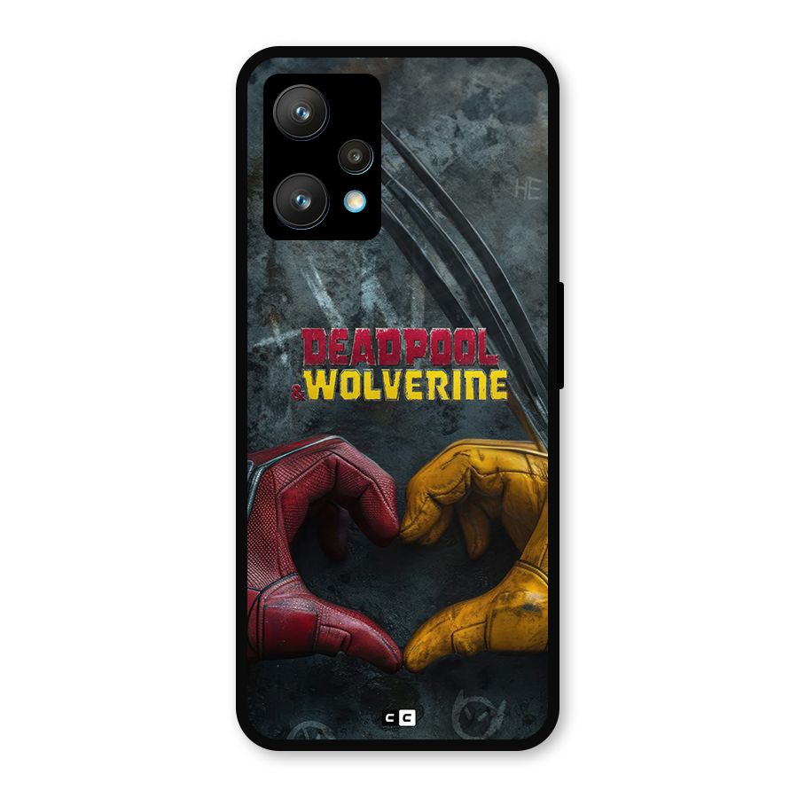 Wade Love Logan Metal Back Case for Realme Narzo 50 Pro
