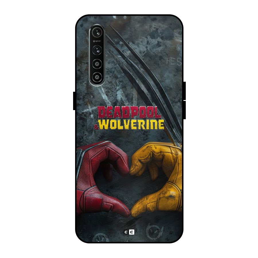 Wade Love Logan Metal Back Case for Realme XT