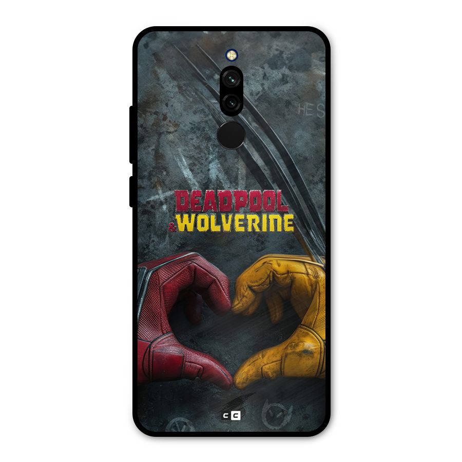 Wade Love Logan Metal Back Case for Redmi 8