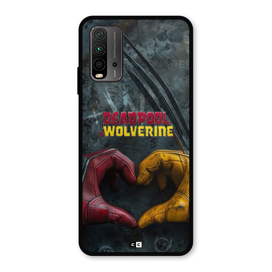 Wade Love Logan Metal Back Case for Redmi 9 Power