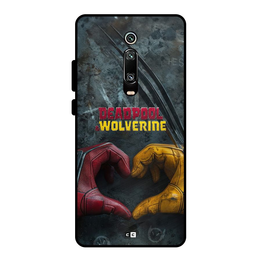 Wade Love Logan Metal Back Case for Redmi K20