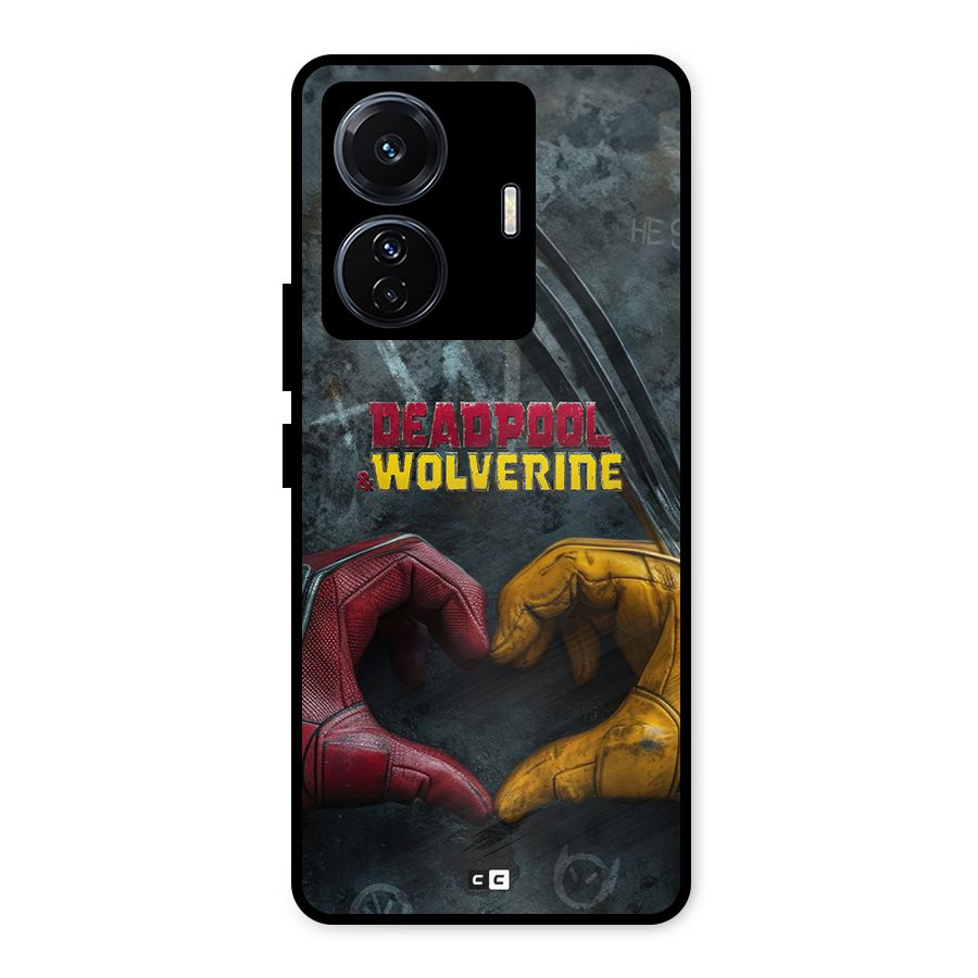 Wade Love Logan Metal Back Case for Vivo T1 Pro