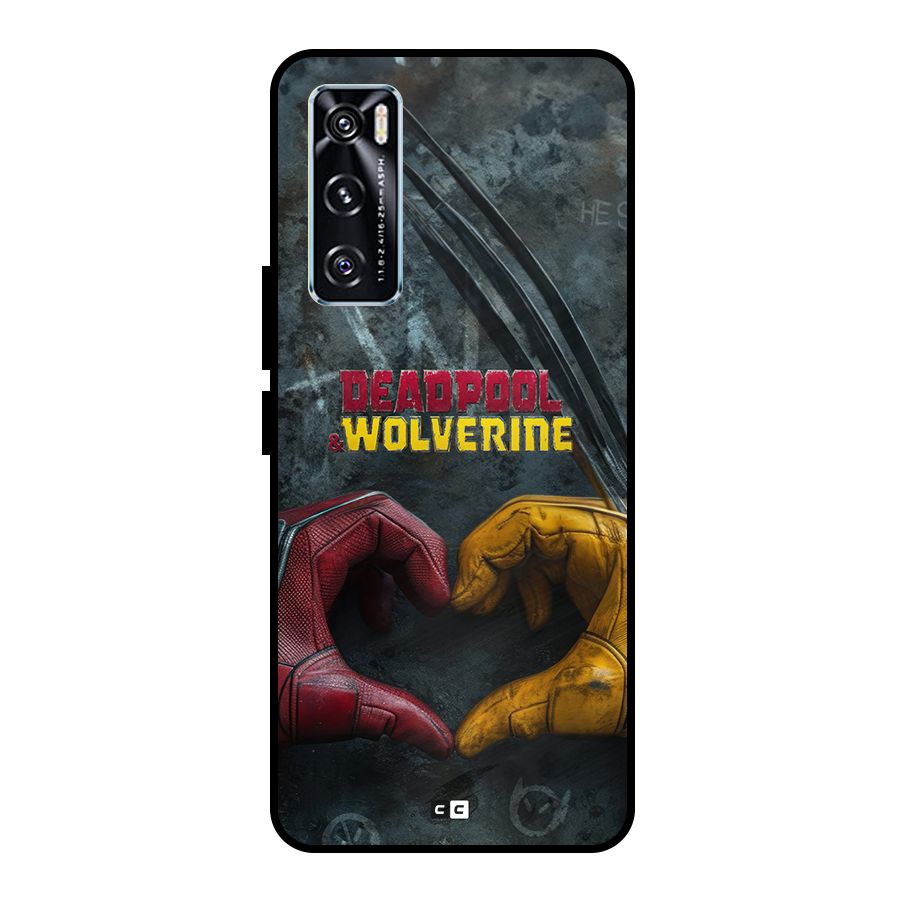 Wade Love Logan Metal Back Case for Vivo V20 SE