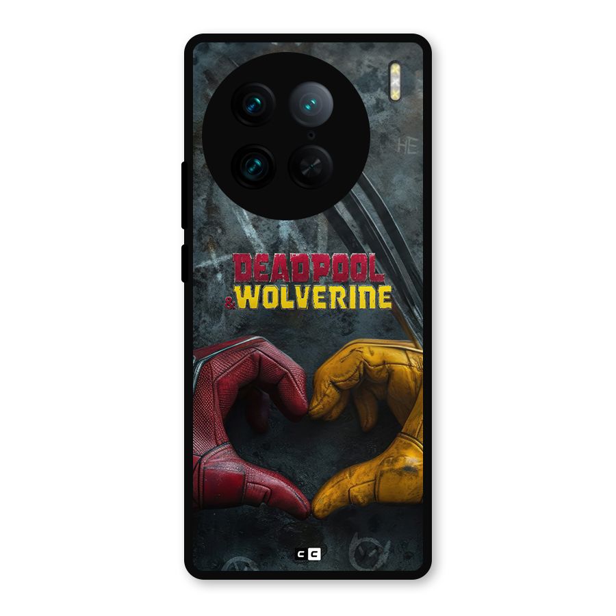 Wade Love Logan Metal Back Case for Vivo X90 Pro