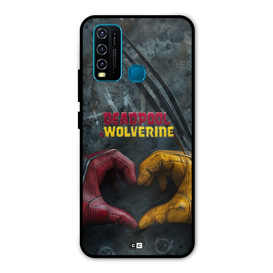 Wade Love Logan Metal Back Case for Vivo Y30