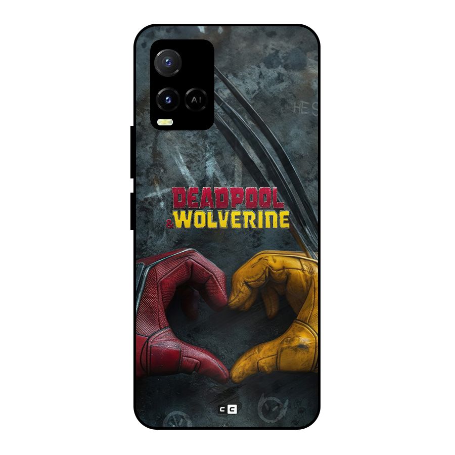 Wade Love Logan Metal Back Case for Vivo Y33s