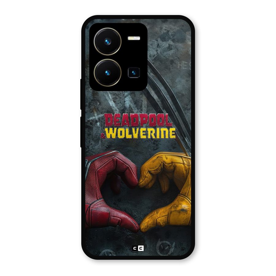Wade Love Logan Metal Back Case for Vivo Y35