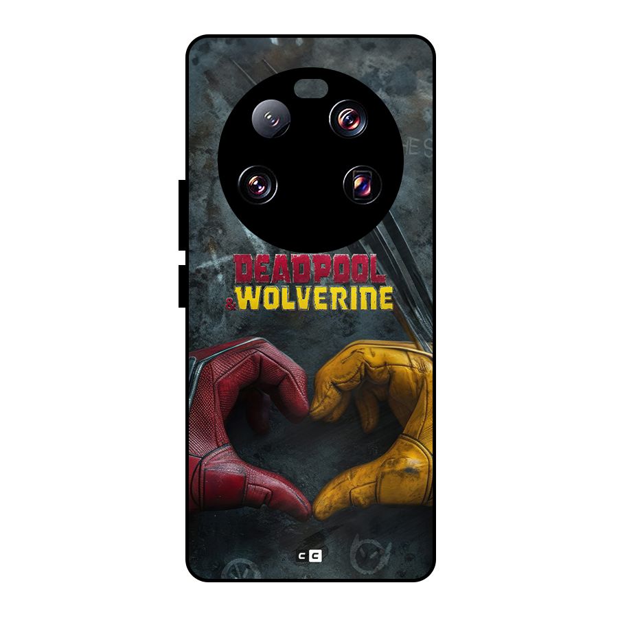 Wade Love Logan Metal Back Case for Xiaomi 13 Ultra
