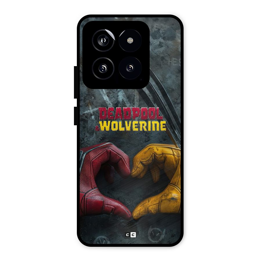 Wade Love Logan Metal Back Case for Xiaomi 14