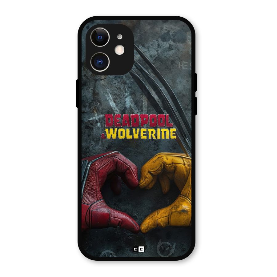 Wade Love Logan Metal Back Case for iPhone 12