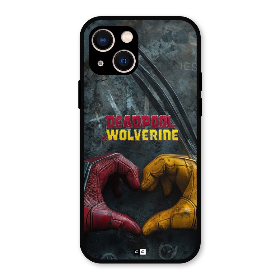 Wade Love Logan Metal Back Case for iPhone 13