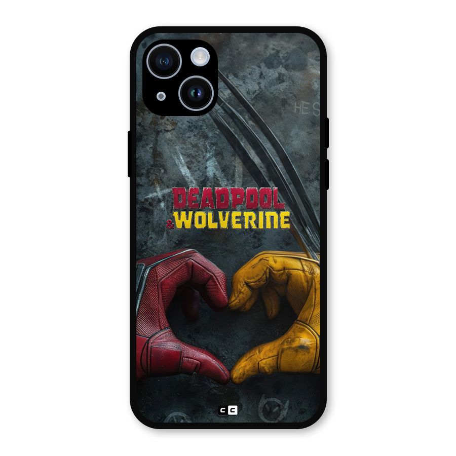 Wade Love Logan Metal Back Case for iPhone 14