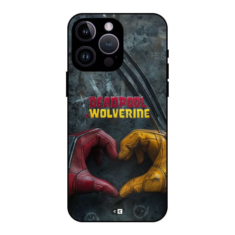 Wade Love Logan Metal Back Case for iPhone 14 Pro Max
