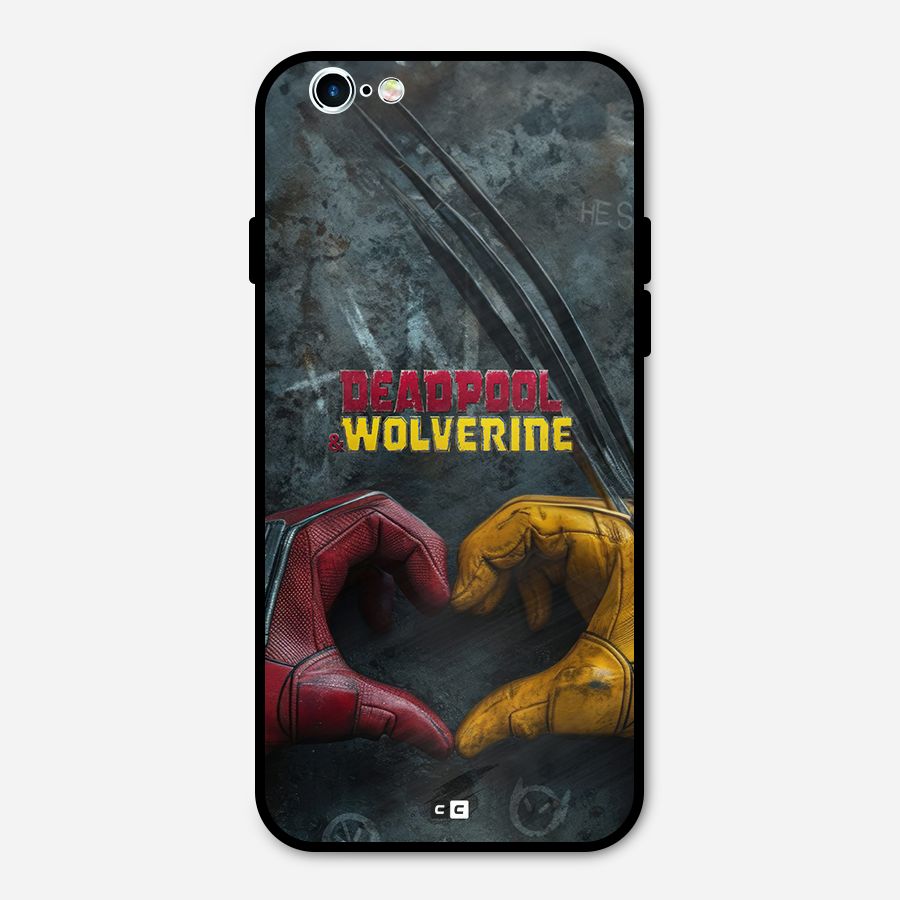 Wade Love Logan Metal Back Case for iPhone 6 6s