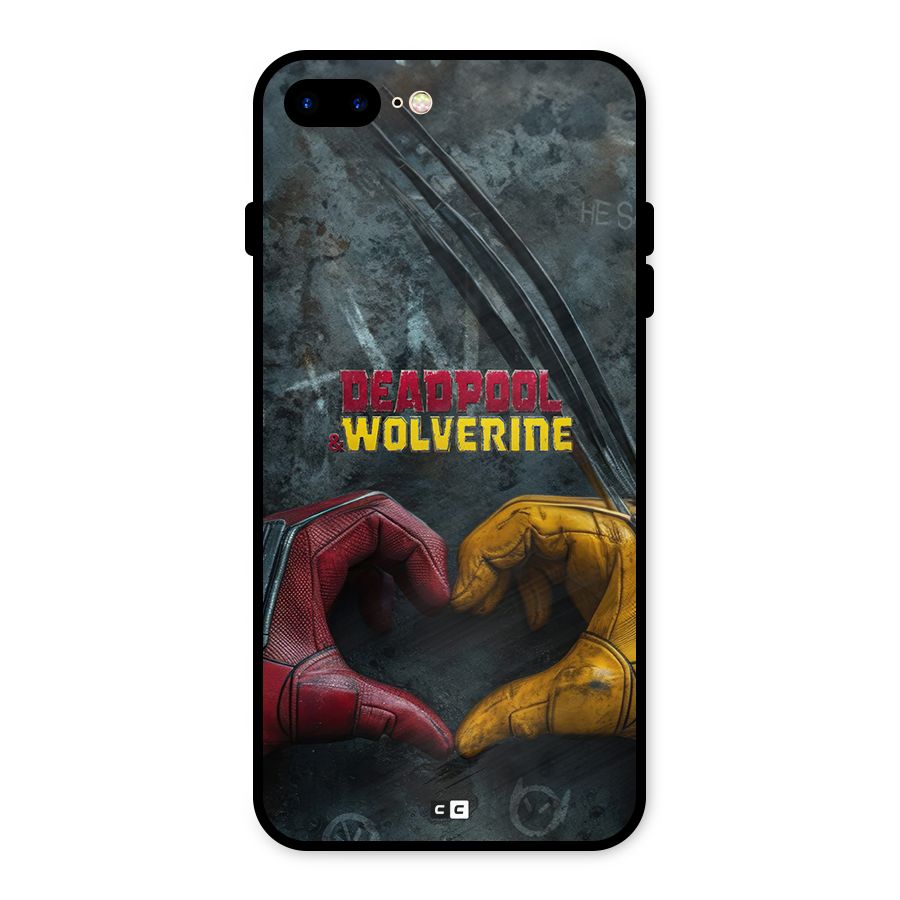 Wade Love Logan Metal Back Case for iPhone 8 Plus